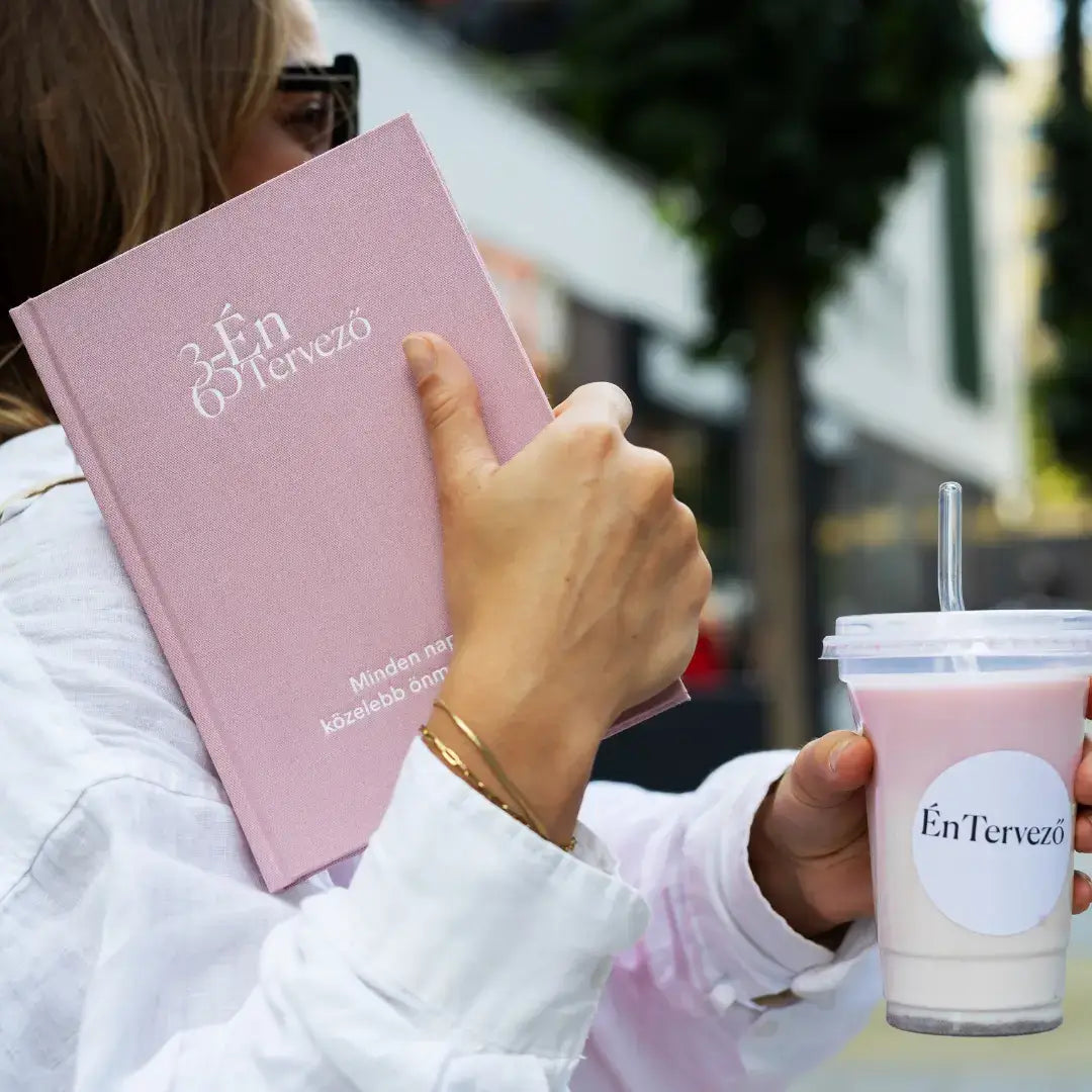 ÉnTervező 365 Önismereti napló Pink Latte