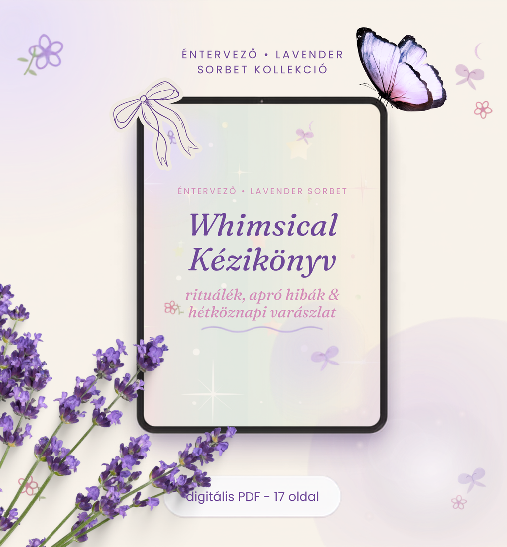 Whimsical Munkafüzet Csomag – Kézikönyv + Affirmációk